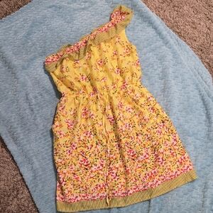 *Last Chance* BeBop Vibrant Yellow Floral Dress